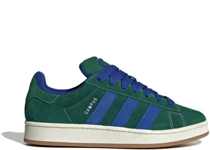 Adidas Campus 00s Dark Green Semi Lucid Blue - PLUGSNEAKRS