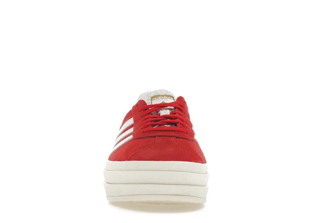 Adidas Gazelle Bold Red Cloud White - PLUGSNEAKRS