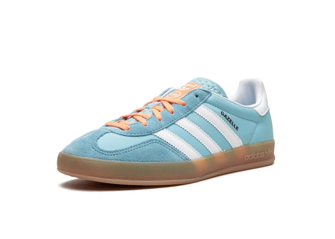 Adidas Gazelle Indoor Preloved Blue White Gum - PLUGSNEAKRS