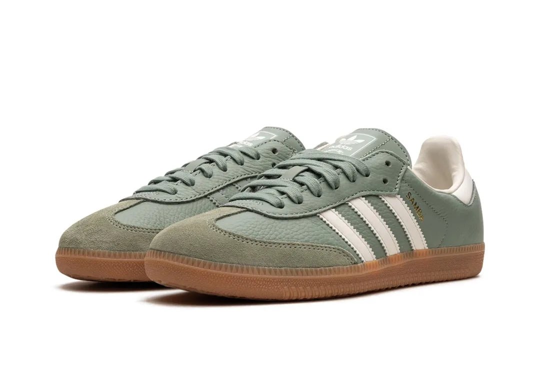 Adidas Samba OG Silver Green - PLUGSNEAKRS