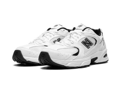 New Balance 530 White Black Details - PLUGSNEAKRS