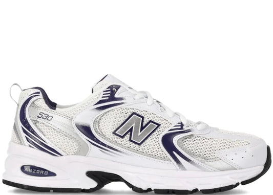 New Balance 530 White Navy - PLUGSNEAKRS