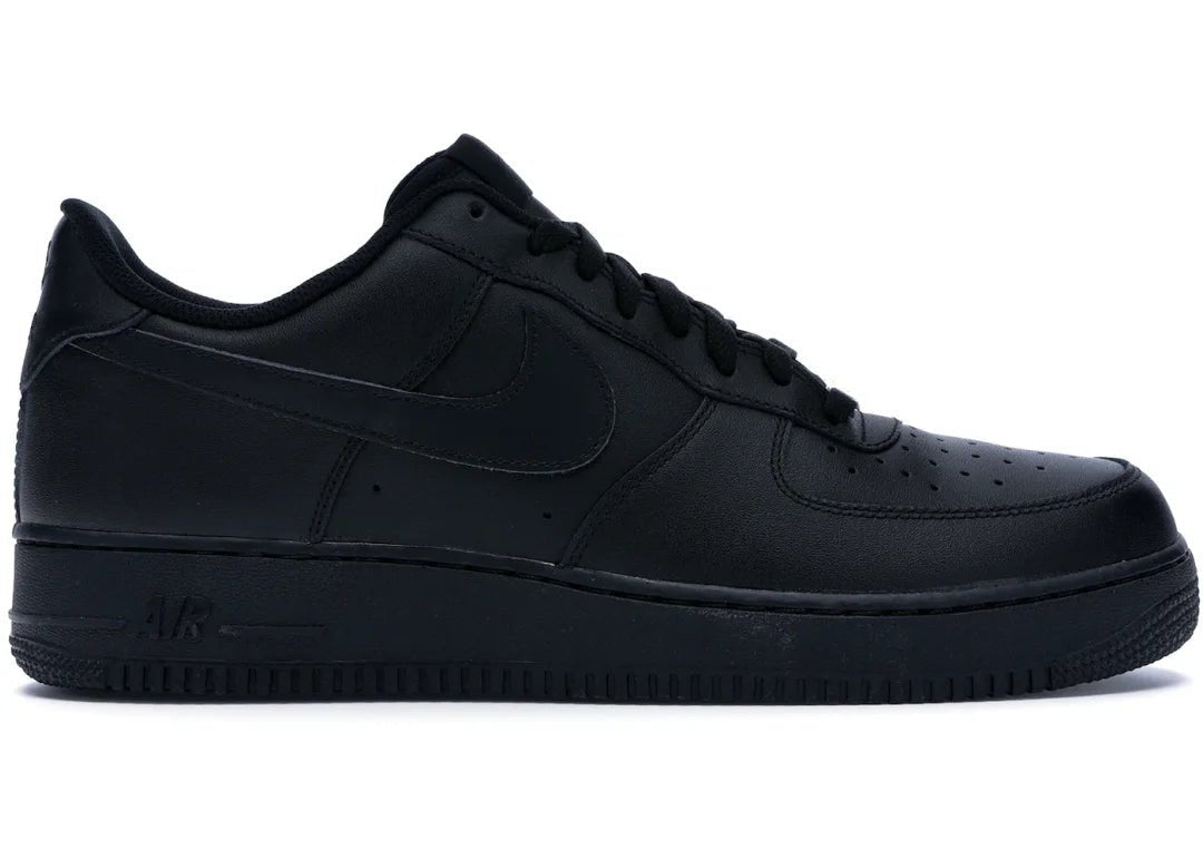 Nike Air Force 1 Low '07 Black - PLUGSNEAKRS