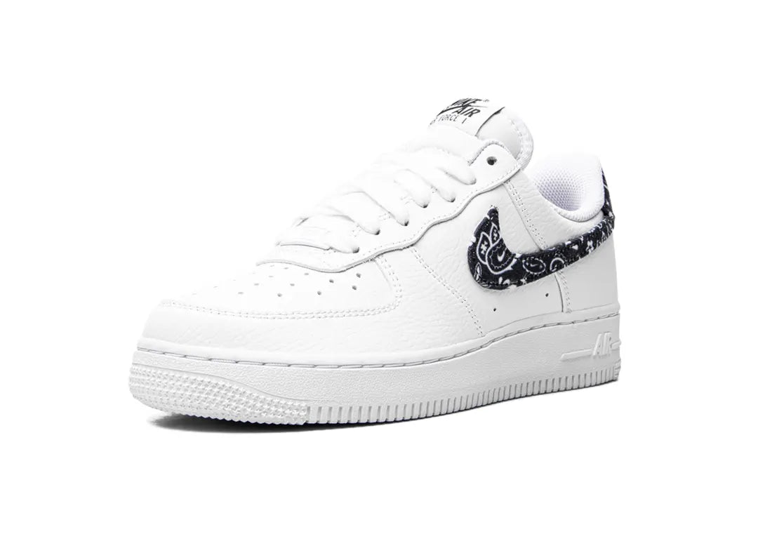 Nike Air Force 1 Low '07 Essential White Black Paisley - PLUGSNEAKRS