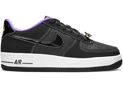 Nike Air Force 1 Low '07 LV8 World Champ Black Purple (GS) - PLUGSNEAKRS