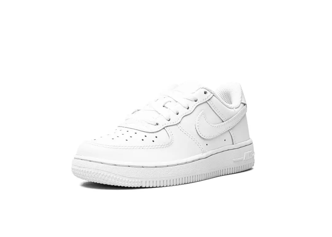 Nike Air Force 1 Low LE Triple White (PS) - PLUGSNEAKRS