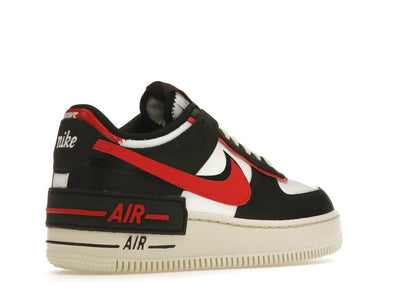 Nike Air Force 1 Low Shadow Summit White University Red Black - PLUGSNEAKRS