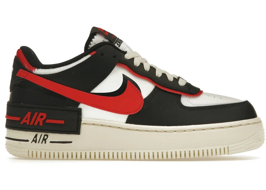 Nike Air Force 1 Low Shadow Summit White University Red Black - PLUGSNEAKRS