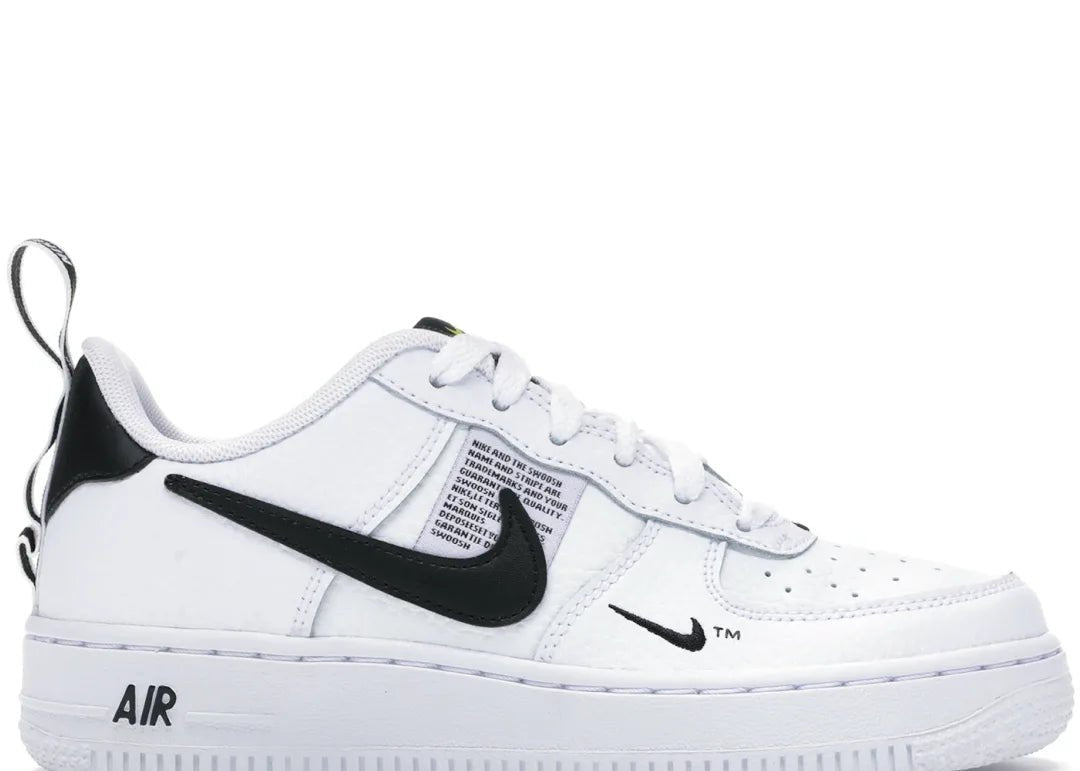 Nike Air Force 1 Low Utility White Black (GS) - PLUGSNEAKRS