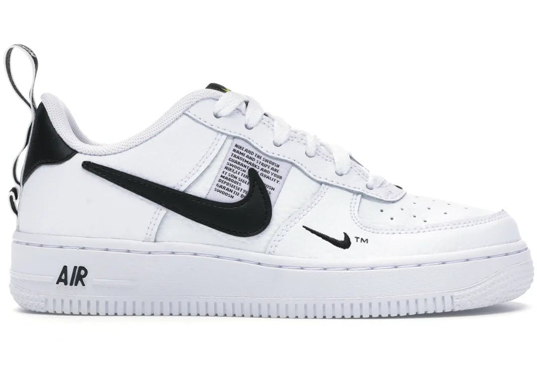 Nike Air Force 1 Low Utility White Black (GS) - PLUGSNEAKRS