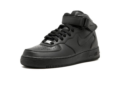 Nike Air Force 1 Mid '07 Black - PLUGSNEAKRS