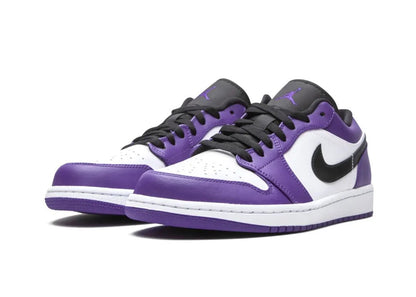 Nike Air Jordan 1 Low Court Purple White - PLUGSNEAKRS