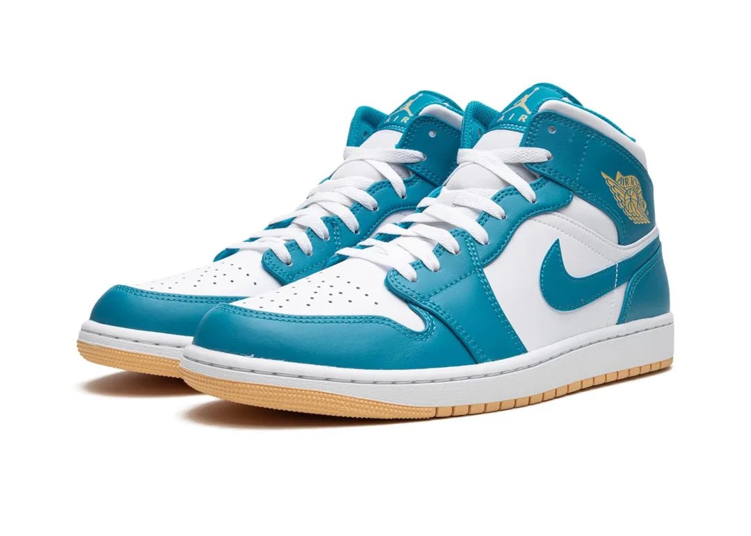 Nike Air Jordan 1 Mid Aquatone - PLUGSNEAKRS