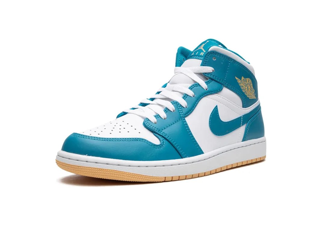 Nike Air Jordan 1 Mid Aquatone - PLUGSNEAKRS