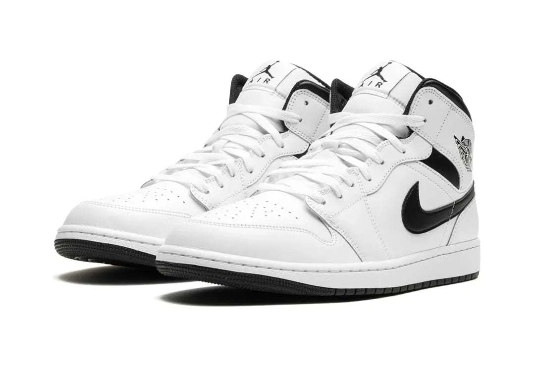 Nike Air Jordan 1 Mid Reverse Panda - PLUGSNEAKRS