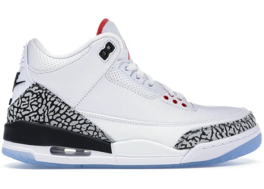 Linia rzutów wolnych Nike Air Jordan 3 Retro Biały cement