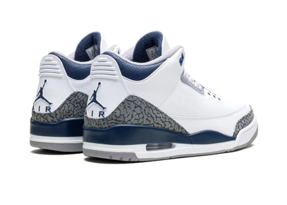 Nike Air Jordan 3 Retro Middernacht Marineblauw