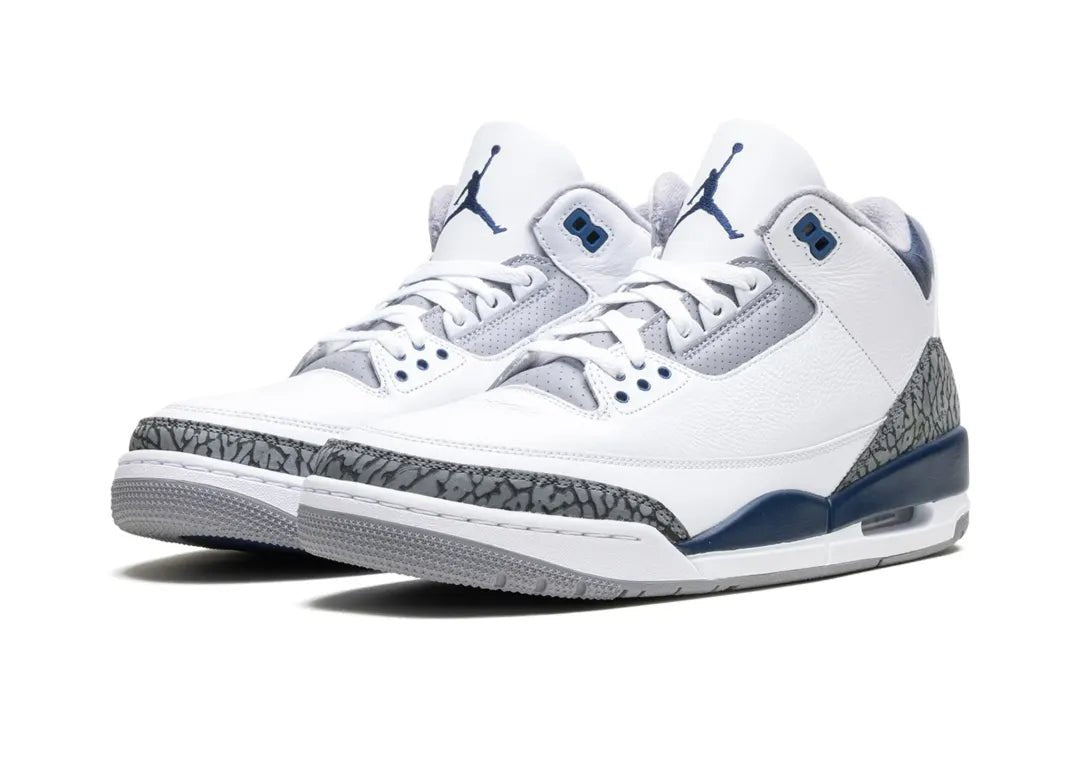 Nike Air Jordan 3 Retro Middernacht Marineblauw