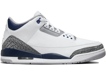 Nike Air Jordan 3 Retro Middernacht Marineblauw