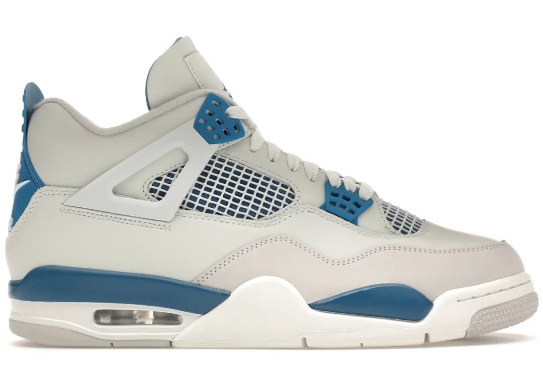 Nike Air Jordan 4 Retro Militar Azul Industrial