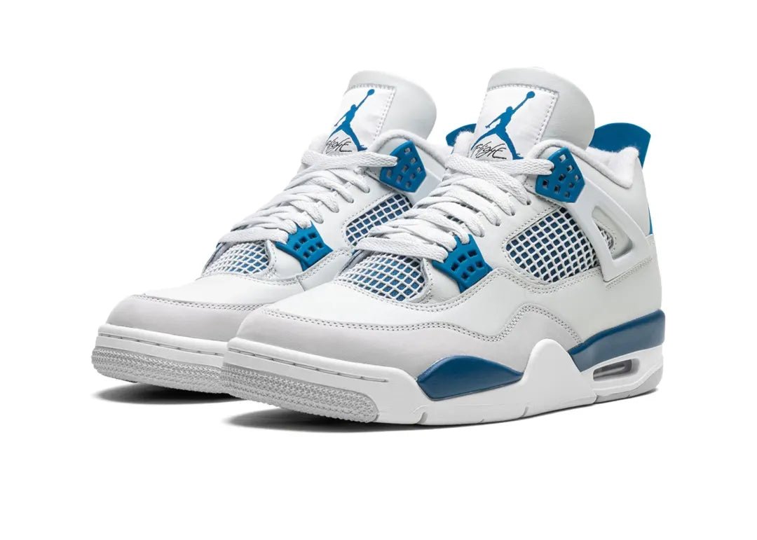 Nike Air Jordan 4 Retro Militar Azul Industrial