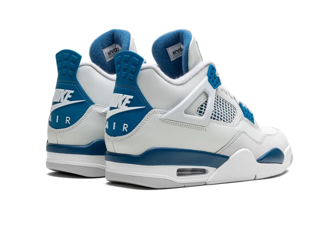 Nike Air Jordan 4 Retro Militar Azul Industrial