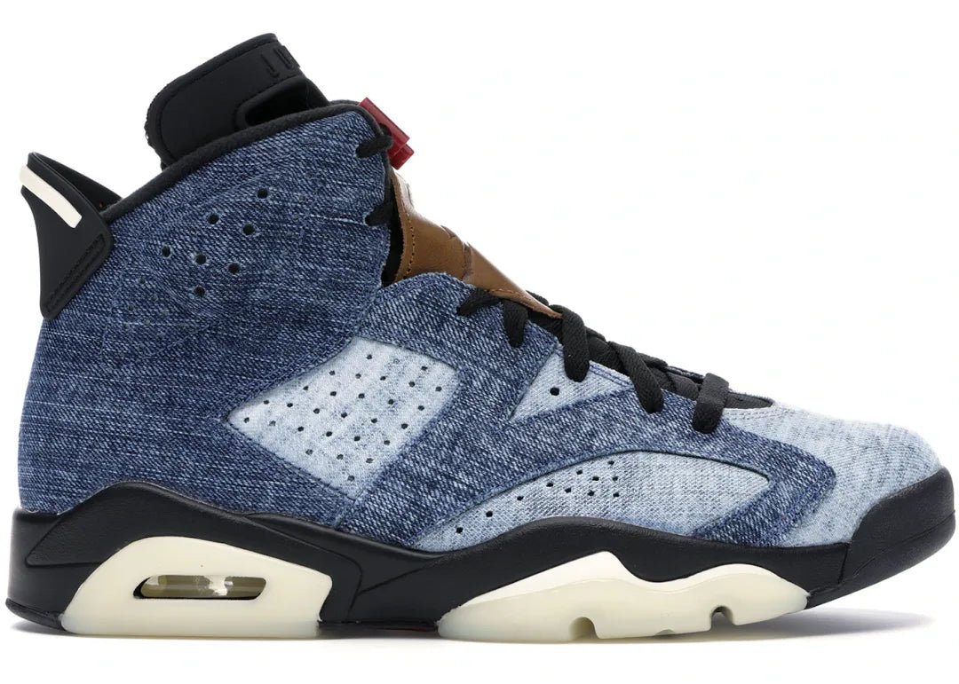 Nike Air Jordan 6 Retro Gewassen Denim