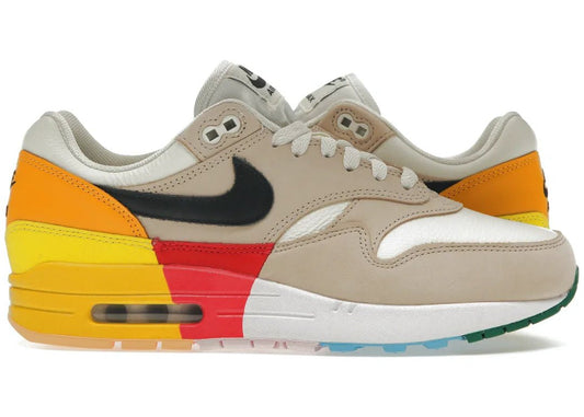 Nike Air Max 1 Khaki Multicolorido