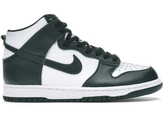 Nike Dunk Hoog Spartan Groen