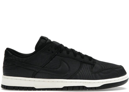 Nike Dunk Low Black Canvas