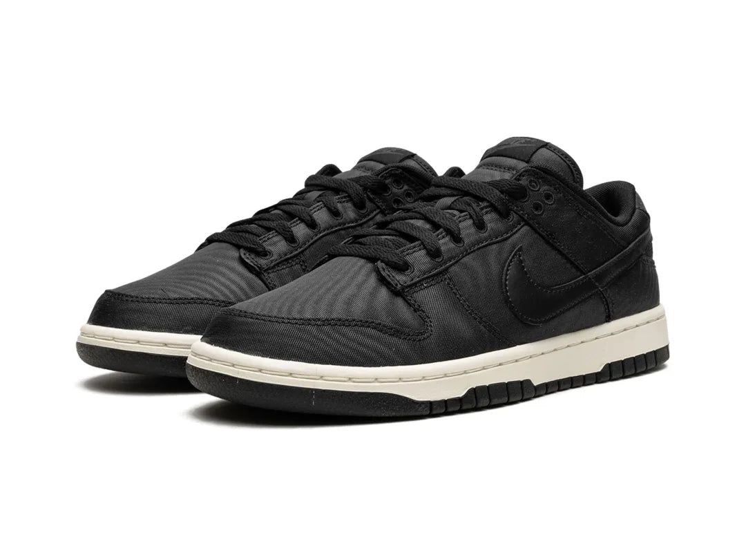 Nike Dunk Low Preto Lona