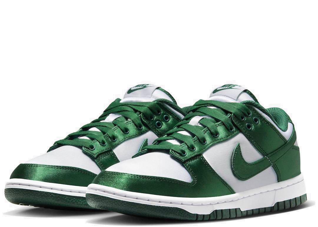 Nike Dunk Low Essential Satin Green - PLUGSNEAKRS