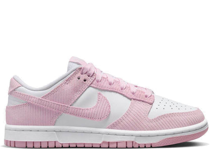 Nike Dunk Low Rosa Veludo Cotelê