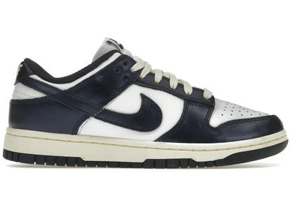 Nike Dunk Low PRM Vintage Navy - PLUGSNEAKRS