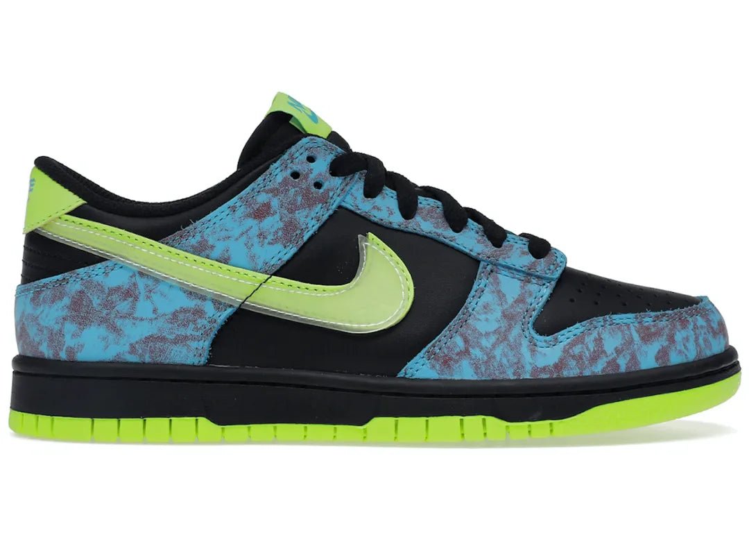 Nike Dunk Low SE Acid Wash Baltic Blue Volt (GS) - PLUGSNEAKRS