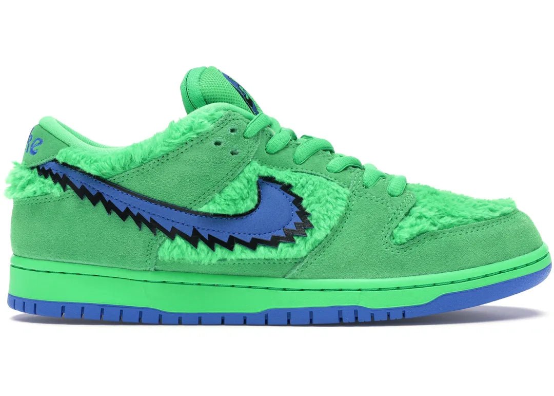 Nike SB Dunk Low Grateful Dead Bears Green - PLUGSNEAKRS