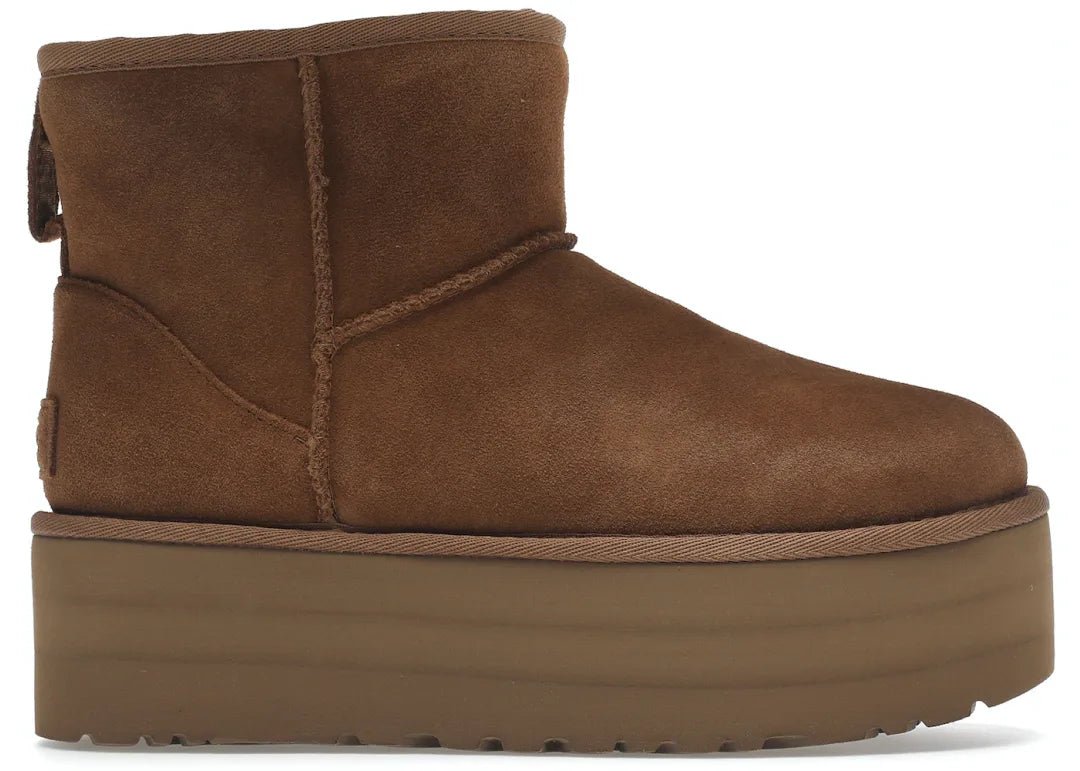 UGG Classic Mini Bota Plataforma Castanho (W)