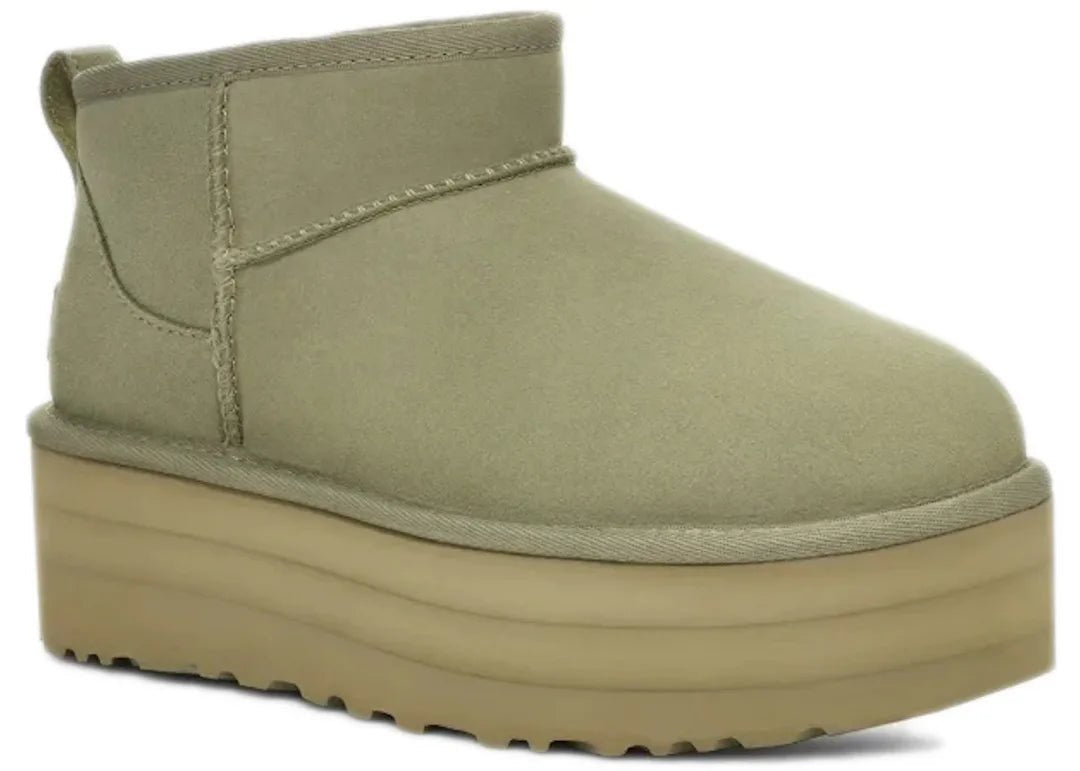 UGG Classic Ultra Mini Platform Boot Shaded Clover - PLUGSNEAKRS