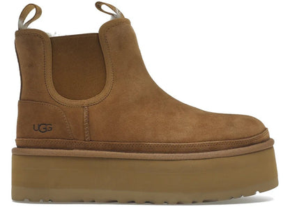 UGG Neumel Platforma Chelsea Boot Gaštan (W)